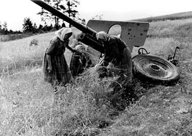 Женщины убирают урожай 1941 г Невзирая на огромные трудности обусловленные - фото 483