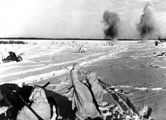 Наступление Красной Армии Днем 18 января Красноармейские части - фото 147
