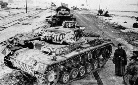 Сосредоточение немецких сил для нанесения нового удара Днем 22 января - фото 187