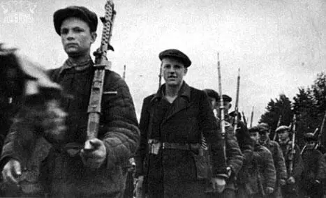 Партизанский отряд Вечером 22 января Советские войска обходят с севера и - фото 189