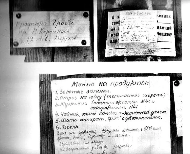 Объявления жителей блокадного Ленинграда Блокада Человеческий мозг умирал - фото 311