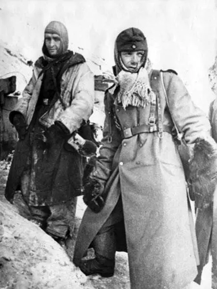 Немцы на оккупированной территории Части 16й армии в результате дневного - фото 120