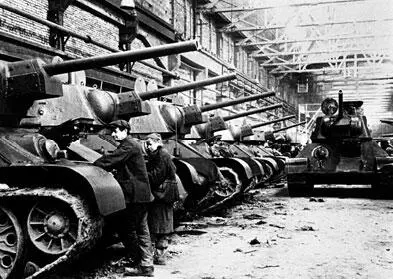 Уральский танковый завод Производство танков Т34 Конструкторское бюро в - фото 138
