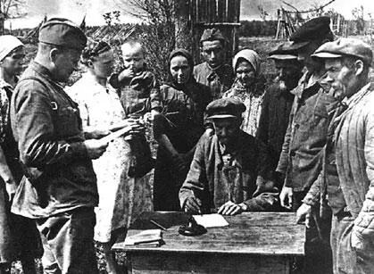 Беседа с колхозниками Военные действия на других театрах Второй мировой войны - фото 94