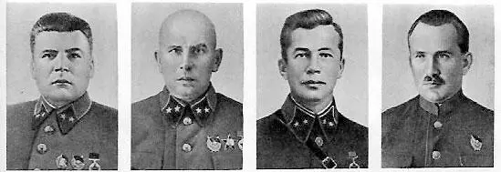Р Я Малиновский А И Лопатин Ф М Харитонов С Г Горшков А М - фото 98