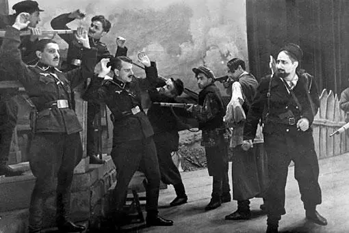 Спектакль На берегах Днестра поставленный в 1942 году Военные действия на - фото 219