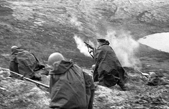 Морская пехота 1942 год Бойцы 7 бригады морской пехоты в боях под - фото 302