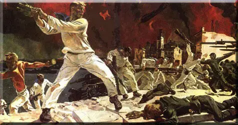 Оборона Севастополя 1942 Худ А А Дейнека 8 часов утра 29 июня - фото 443