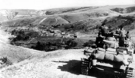 Немецкие танки под Сталинградом 14 часов 6 августа Соединения 4й танковой - фото 116
