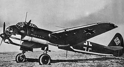Немецкий бомбардировщик Ю88 Раннее утро 3 сентября 1942 г Четверг После - фото 301