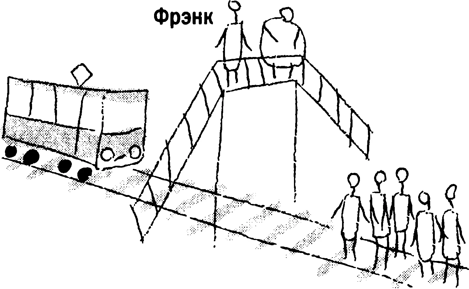 Является ли морально допустимым чтобы Фрэнк столкнул крупного мужчину на - фото 7