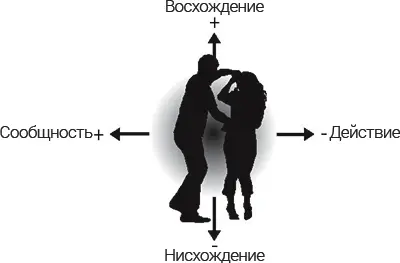 Рис 26 Пример танцующей пары и четырёх полярностей Партнёры в танце могут - фото 31