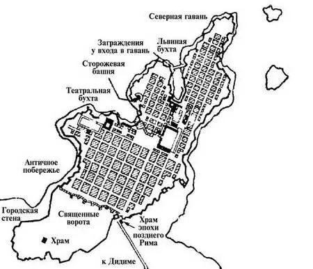 План Милета История города восходит ко II в до н э В это время здесь - фото 111