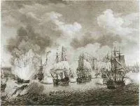 Чесменская битва 5 июля 1770 года Гравюра П III Капо 1777 г П А - фото 10