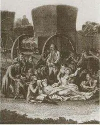 Смерть Г А Потемкина 5 октября 1791 гола Гравюра неизвестного художника - фото 87