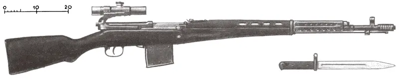 Самозарядная винтовка Токарева образца 1940 г СВТ40 Автоматическая - фото 8