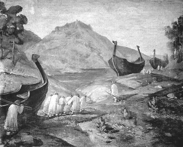 Н Рерих Волокут волоком 1915 г Их женщины носят ценные украшения - фото 55