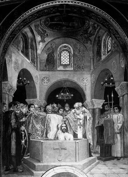 А Васнецов Крещение князя Владимира Нач XX в В этой своей сущности - фото 119