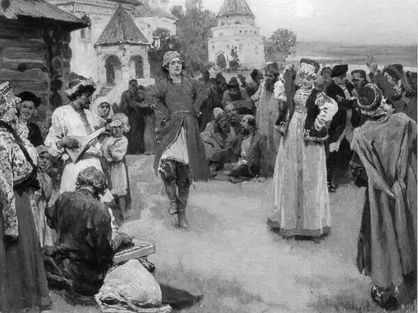 К Лебедев Пляска 1900 г Некоторые исторические источники повествуют о - фото 179