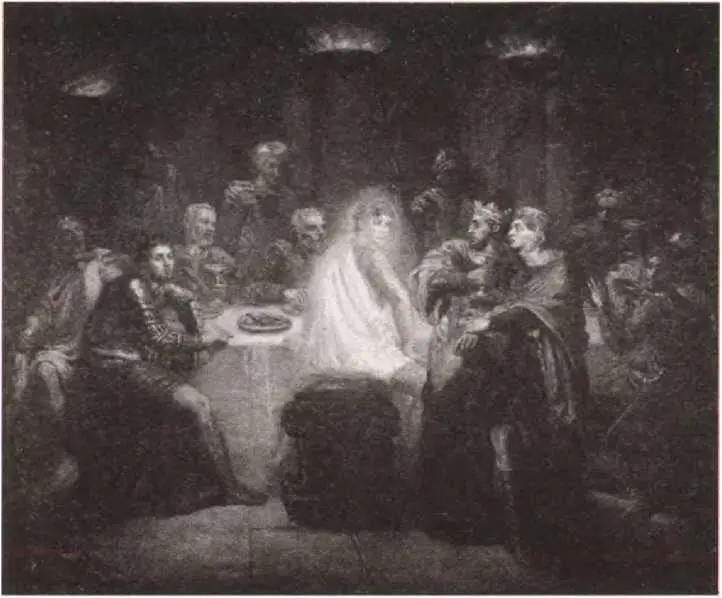 Макбет и призрак Банко Картина Теодора Шассерио 1854 Важное свидетельство - фото 7
