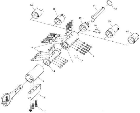 Рис 719Базовая конструкция цилиндра Gemini BuildaCylinder 1 винты - фото 175