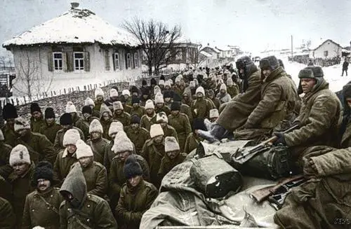 Пленные румыны Трудовой фронт Городской комитет обороны Сталинграда в своем - фото 33