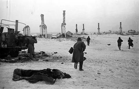 Бой на окраине Сталинграда 1942 год Утро 2 декабря На внешнем фронте - фото 105