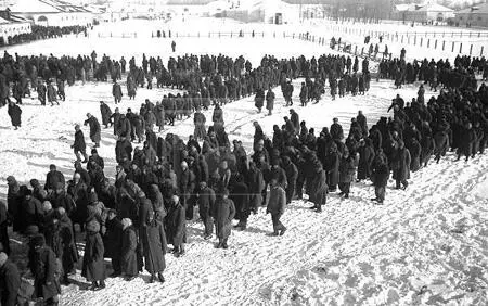 Пленные немцы в Сталинграде В этот же день ВоронежскоКасторненская - фото 481