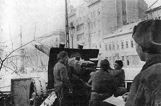 Советская артиллерия в ожидании команды 4 часа утра 1 февраля 1943 г По - фото 505