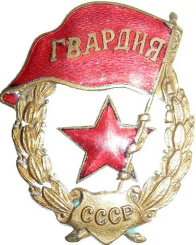 Нагрудный знак Гвардия Утро 4 февраля Солнечное утро Бойцы командиры и - фото 536