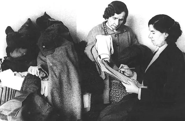 Сбор вещей для красноармейцев 24 марта 1943 года Среда Оборона на Курском - фото 349