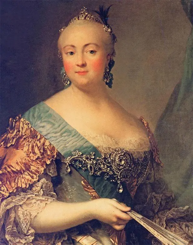 Императрица Елизавета Петровна Художник В Ериксен Вскоре после этого - фото 102