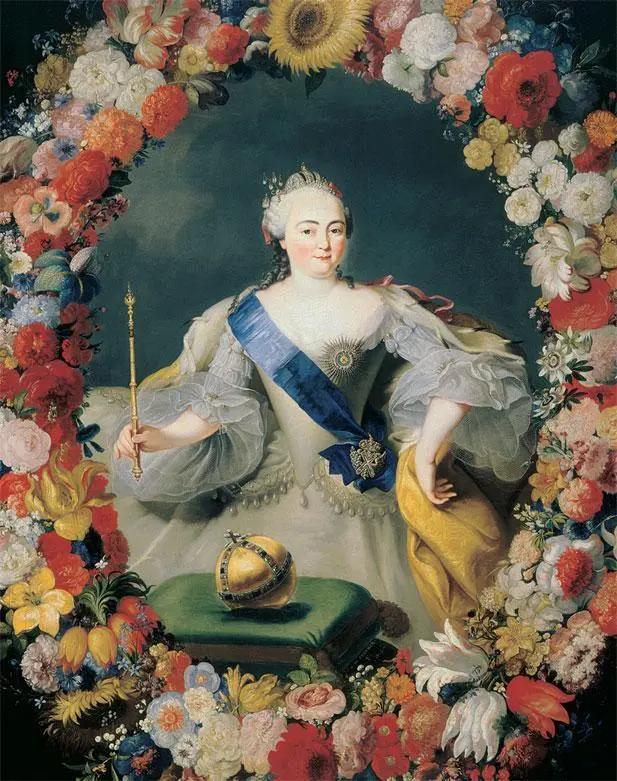 Императрица Елизавета Петровна Художник ГГИ фон Преннер Елизавета в - фото 105