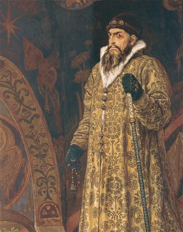 Царь Иоанн IV Васильевич Грозный Художник В М Васнецов Бояре приговорили - фото 11