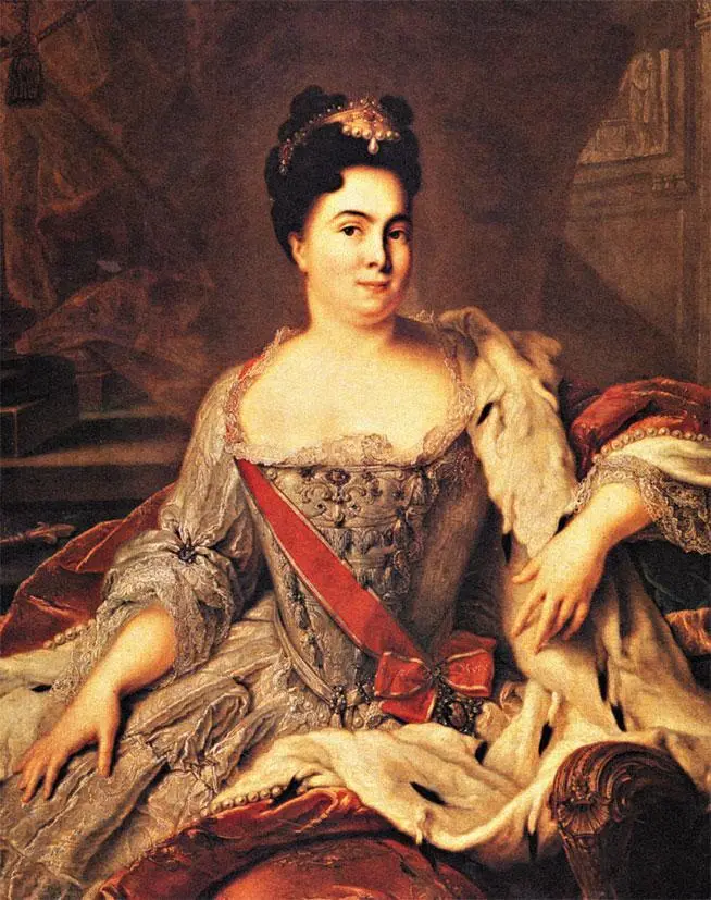 Императрица Екатерина I Алексеевна Художник Ж Натье Екатерина I Алексеевна - фото 78