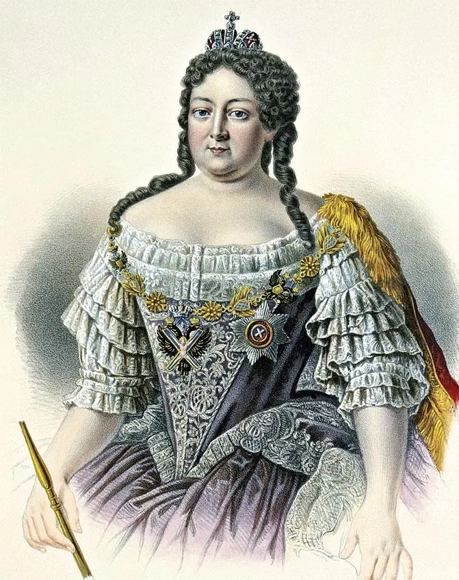 Императрица Анна Иоанновна Художник П Ф Борель Согласно замыслам Совета - фото 86