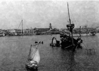 Корпус Мэна на рейде Гаваны Фото начала 1900х гг Броненосец Техас 28 - фото 6