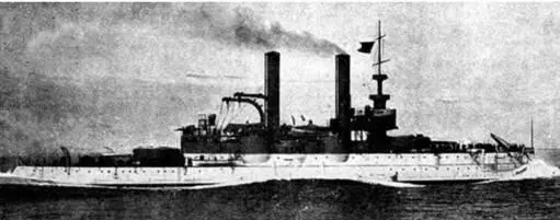 Броненосец Айова на ходовых испытаниях 1897 г В ночь со 2 на 3 июня - фото 62
