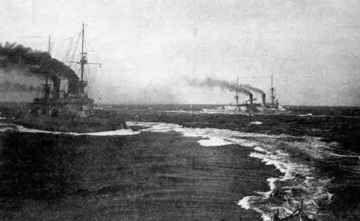 На полном ходу в совместном плавании 1907 г Нерациональное использование - фото 47