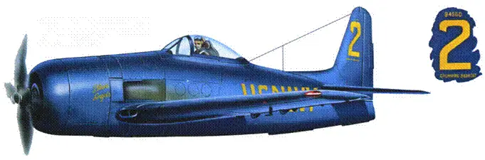 Биркэт номер 2 из состава пилотажной группы Blue Angels 1948 год - фото 162