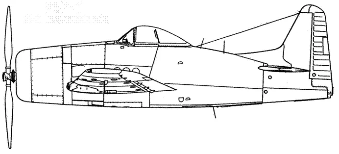 F8F1 1й предсерийный F8F1 ранних серий F8F1 вид спереди - фото 85