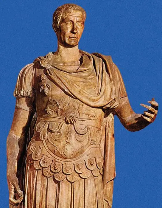 Гай Юлий Цезарь Фрагмент античной статуи Люди теряющиеся в пустых - фото 45