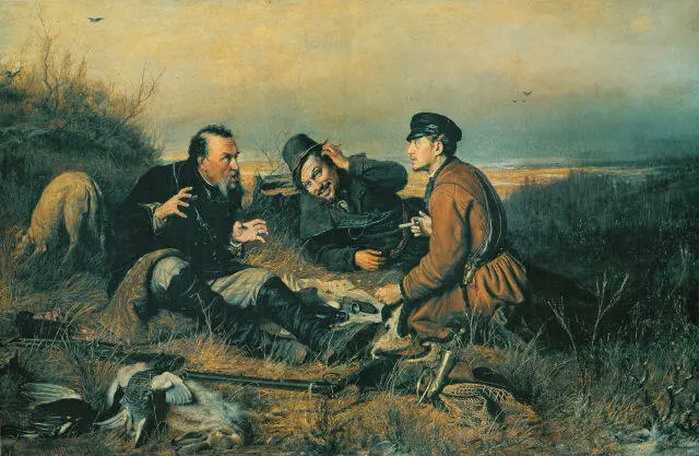 Охотники на привале 1871 Государственная Третьяковская галерея Москва - фото 49