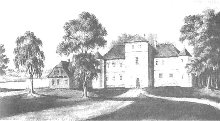 Домкрепость в Гайтюнишках на рисунке Наполеона Орды Помимо основного здания - фото 39