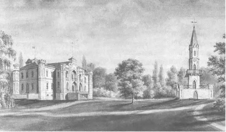 Усадьба Чапских в Прилуках на рисунке Наполеона Орды Особый след в местной - фото 70