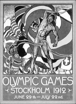 Олимпийские игры в Стокгольме Плакат 1912 г В 1896 г по инициативе француза - фото 117