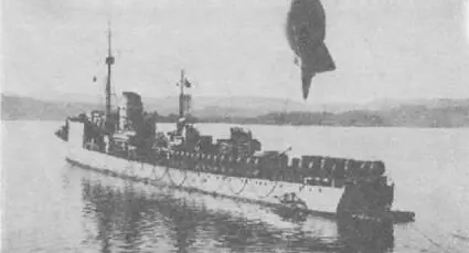 Миноносец проекта 35 года выходит на минную лостановку 28 ноября 1944 года - фото 31