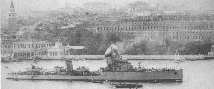 Стоянка в базе Джиованни да Верацано в Венеции Уголино Вивальди 1938 г - фото 84