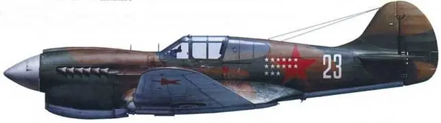Р40К серийный неизвестен летчик Николай Кузнецов 436й ИАП озеро - фото 63