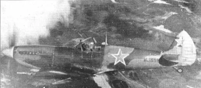 Спитфайр LF IX MJ858 передан советским властям в Басре 6 мая 1944 года - фото 97